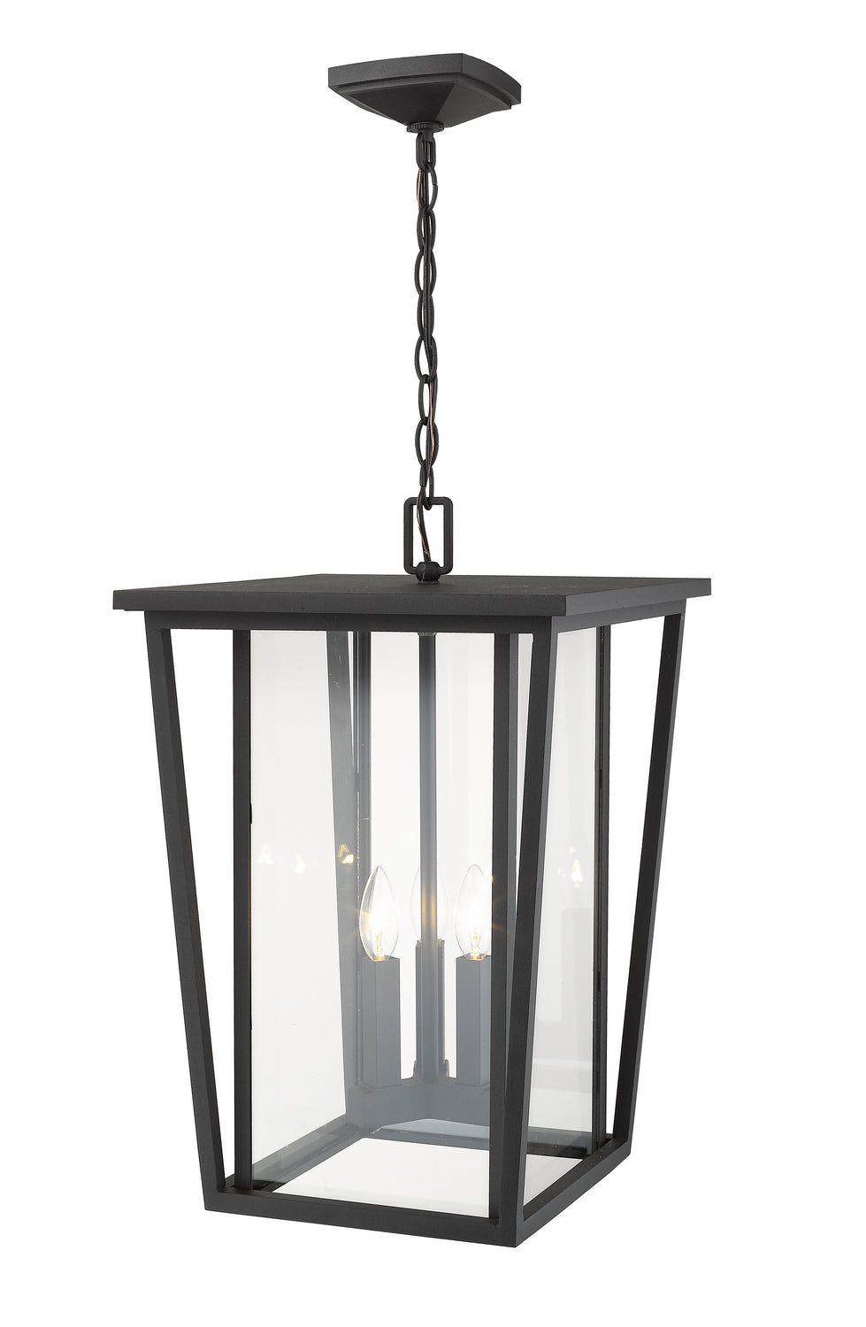 Z-Lite Lighting 571CHXL-BK  Seoul Outdoor Black