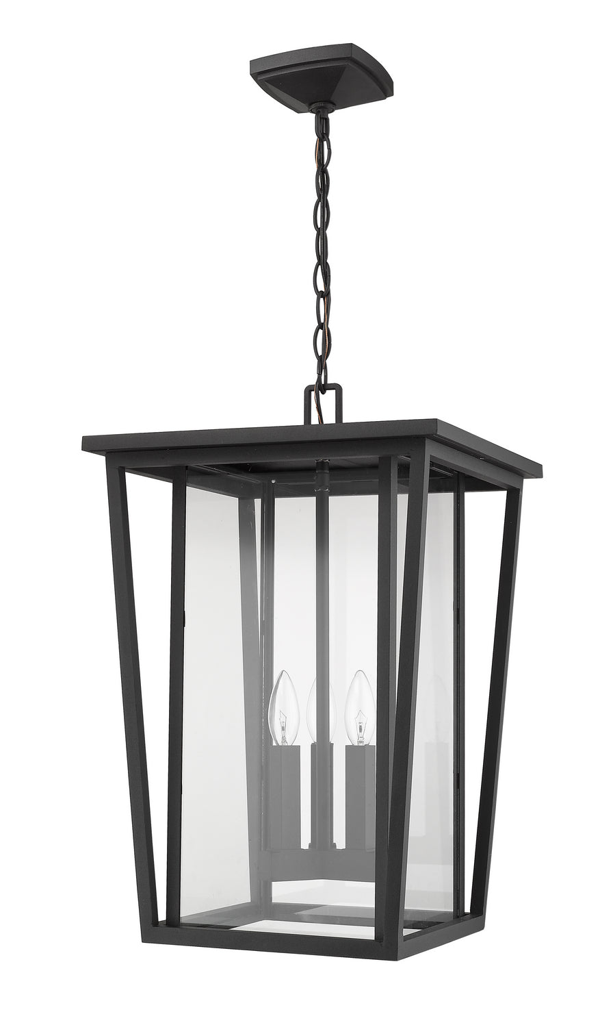 Z-Lite Lighting 571CHXL-BK  Seoul Outdoor Black