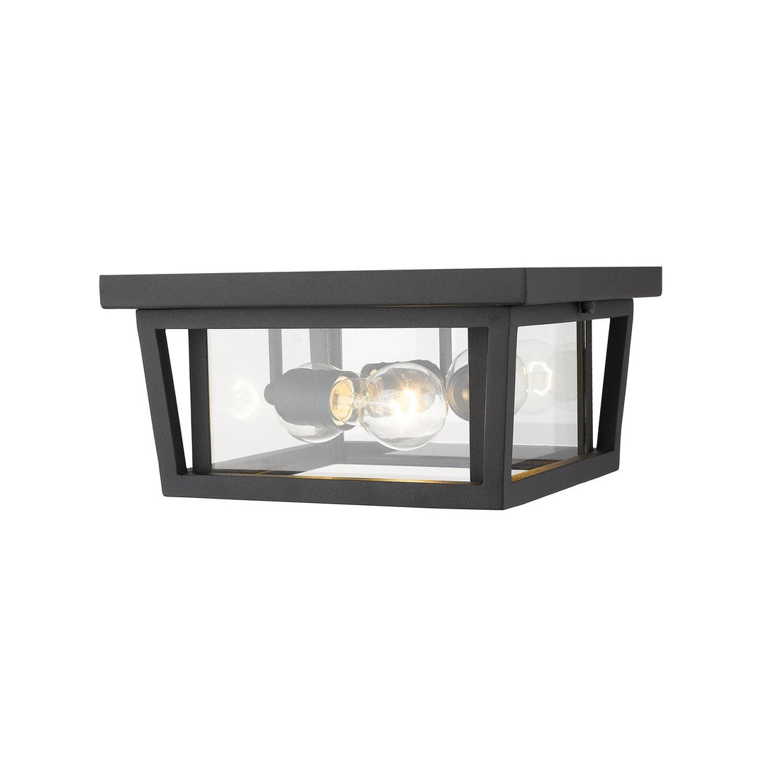 Z-Lite Lighting 571F-BK  Seoul Outdoor Black