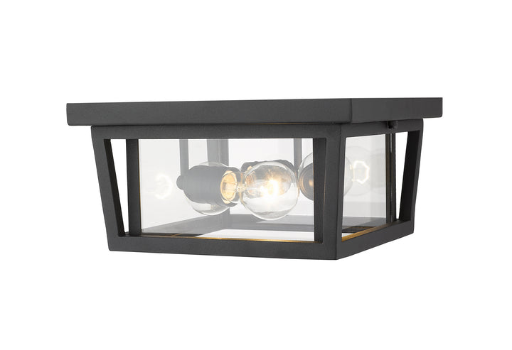 Z-Lite Lighting 571F-BK  Seoul Outdoor Black