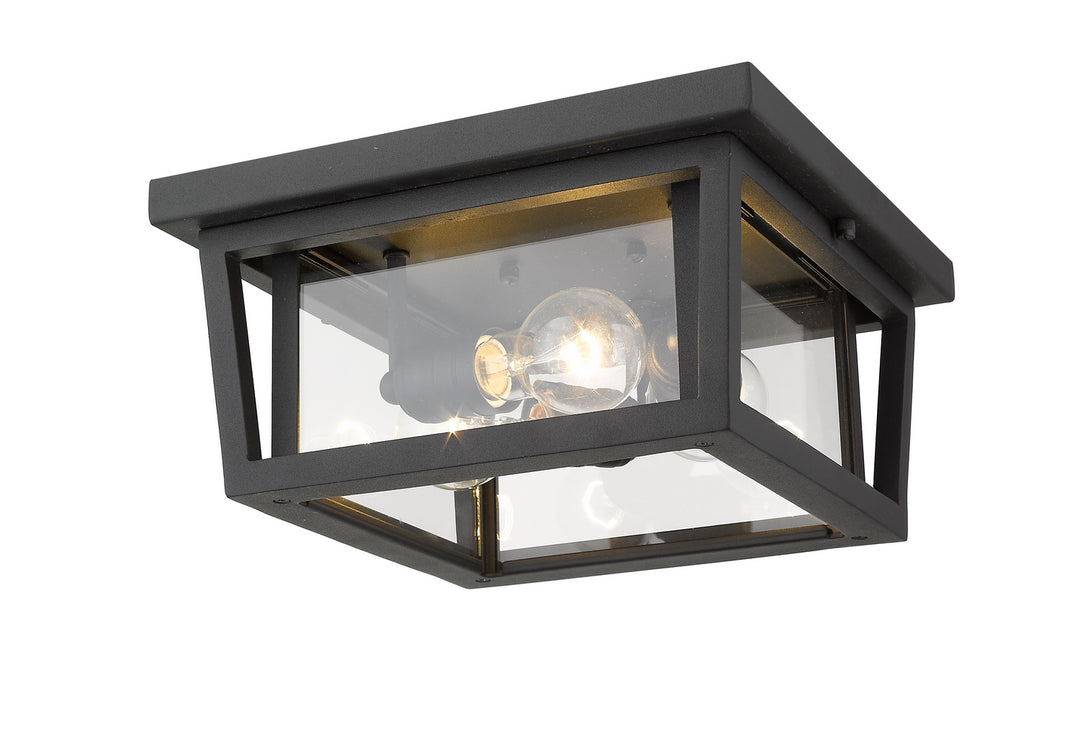 Z-Lite Lighting 571F-BK  Seoul Outdoor Black