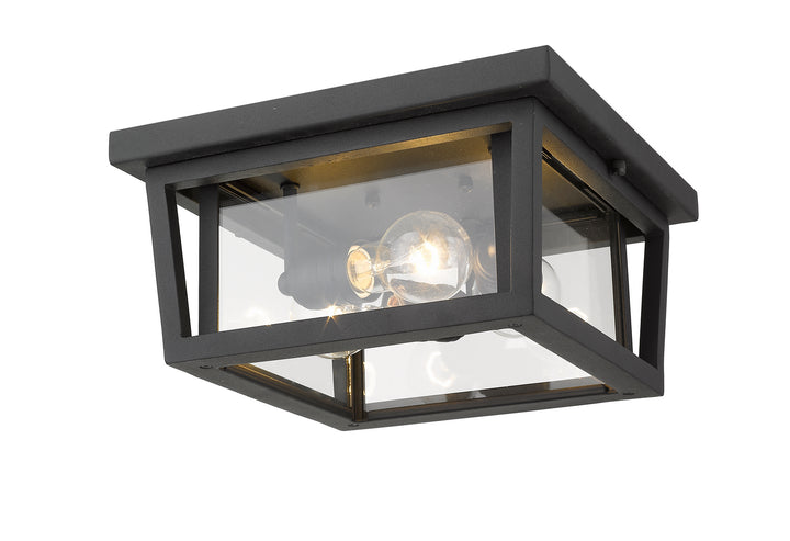 Z-Lite Lighting 571F-BK  Seoul Outdoor Black