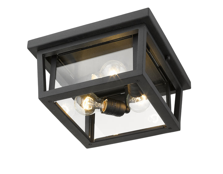 Z-Lite Lighting 571F-BK  Seoul Outdoor Black