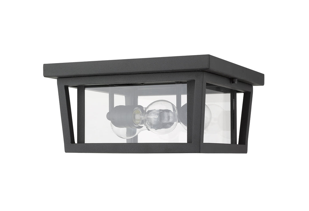 Z-Lite Lighting 571F-BK  Seoul Outdoor Black