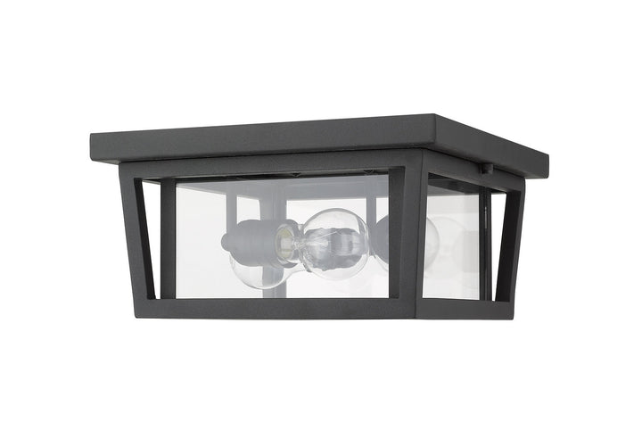 Z-Lite Lighting 571F-BK  Seoul Outdoor Black