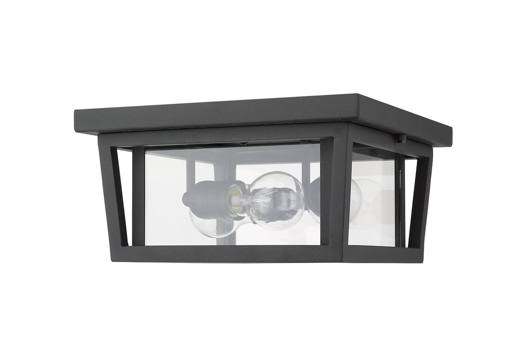 Z-Lite Lighting 571F-BK  Seoul Outdoor Black