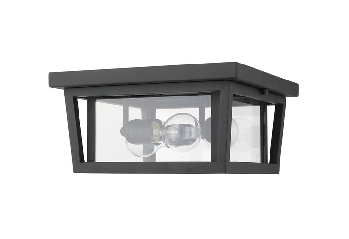 Z-Lite Lighting 571F-BK  Seoul Outdoor Black