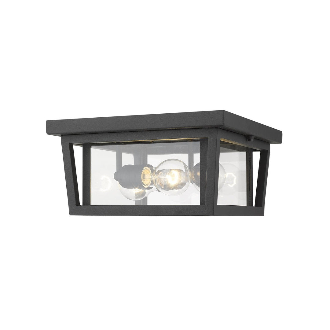 Z-Lite Lighting 571F-BK  Seoul Outdoor Black