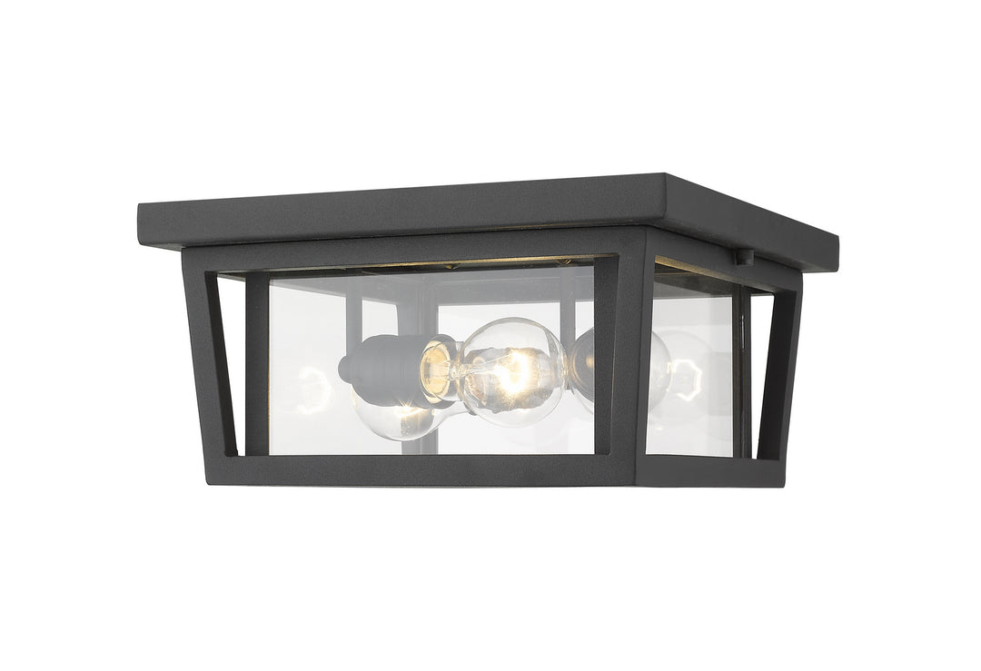 Z-Lite Lighting 571F-BK  Seoul Outdoor Black