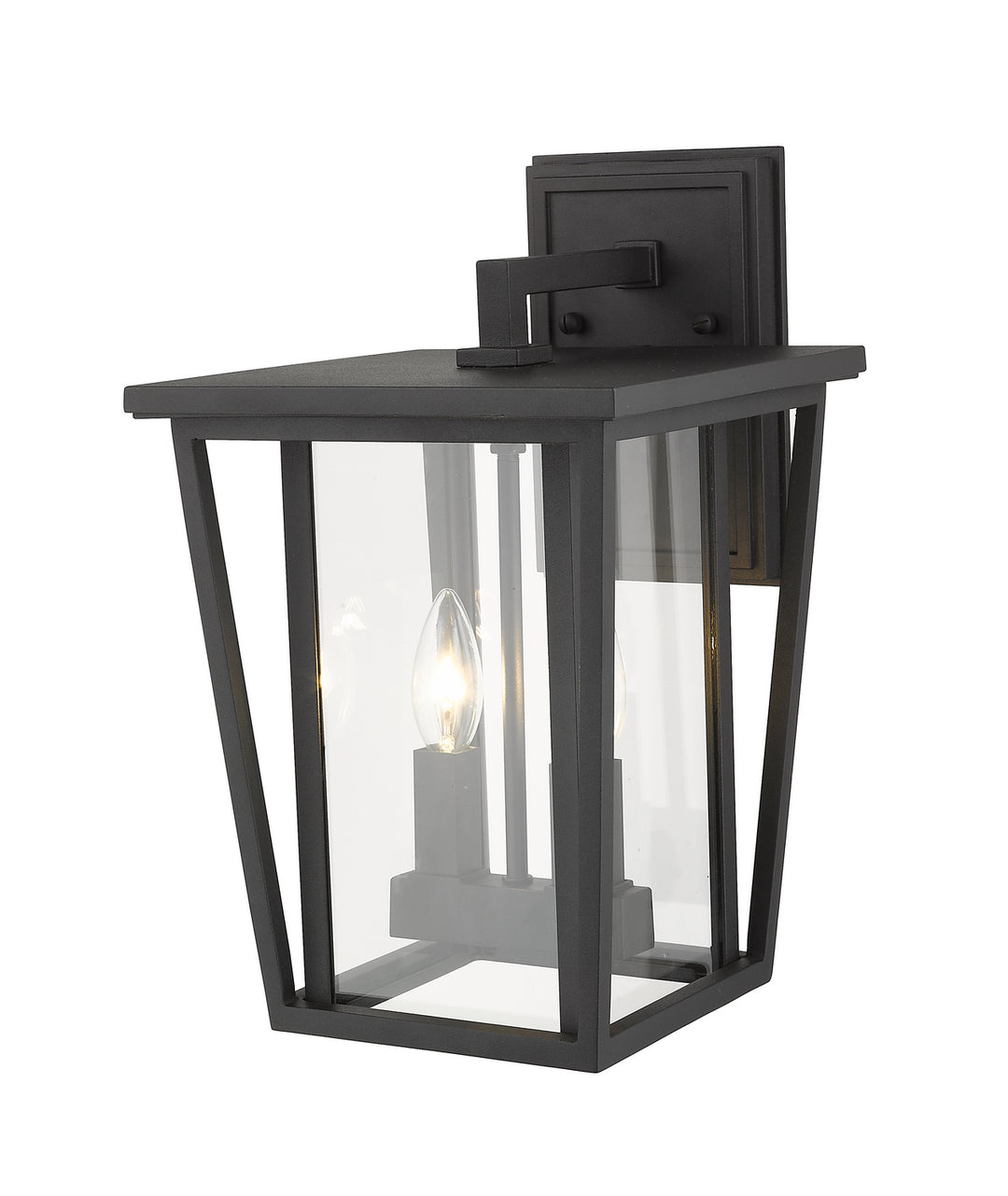 Z-Lite Lighting 571M-BK  Seoul Outdoor Black