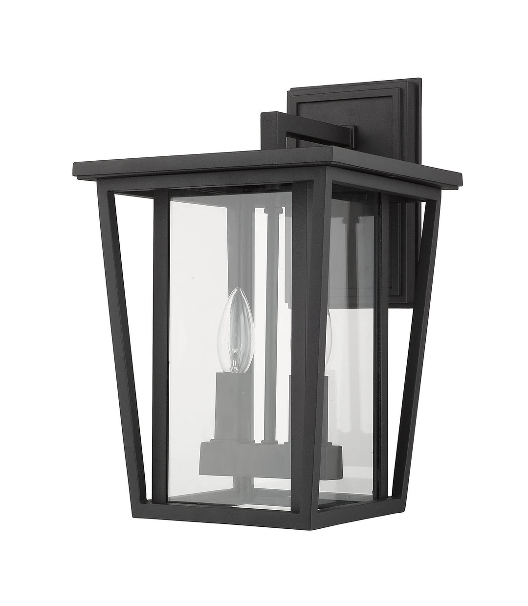 Z-Lite Lighting 571M-BK  Seoul Outdoor Black