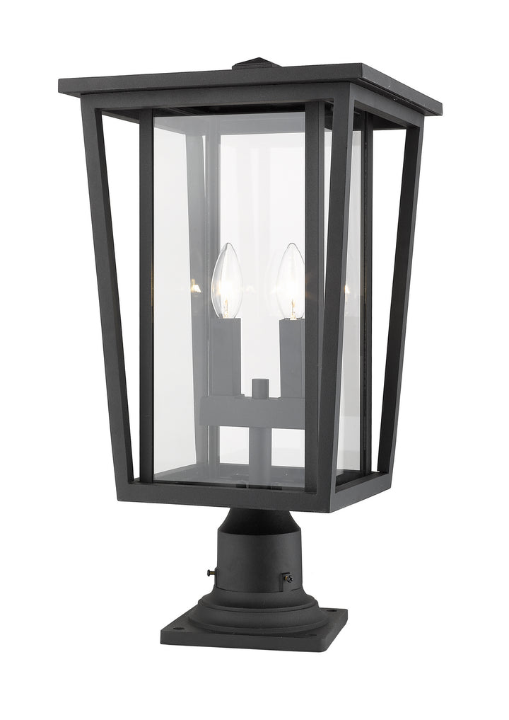 Z-Lite Lighting 571PHBR-533PM-BK  Seoul Outdoor Black