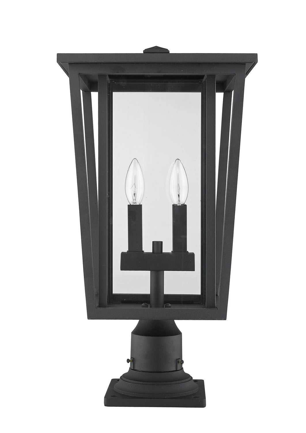 Z-Lite Lighting 571PHBR-533PM-BK  Seoul Outdoor Black