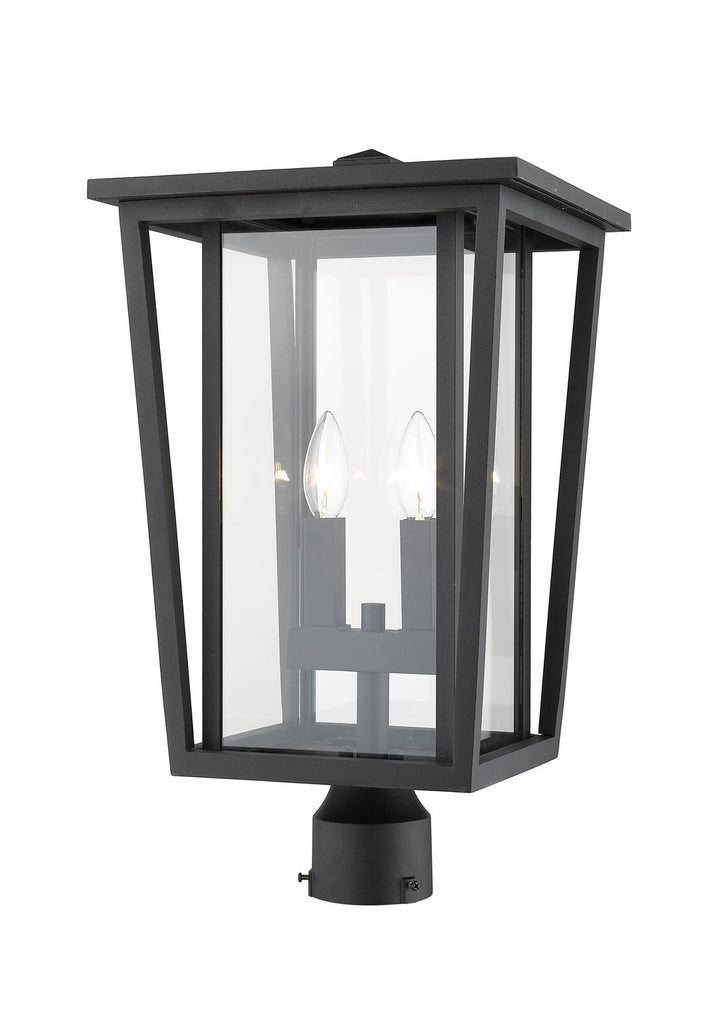 Z-Lite Lighting 571PHBR-BK  Seoul Outdoor Black