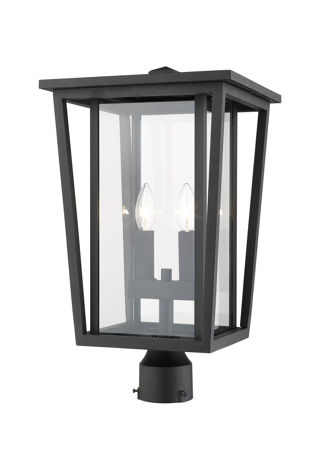Z-Lite Lighting 571PHBR-BK  Seoul Outdoor Black