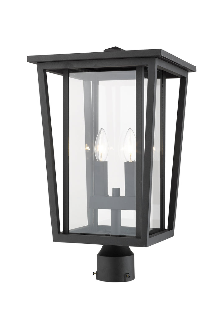 Z-Lite Lighting 571PHBR-BK  Seoul Outdoor Black