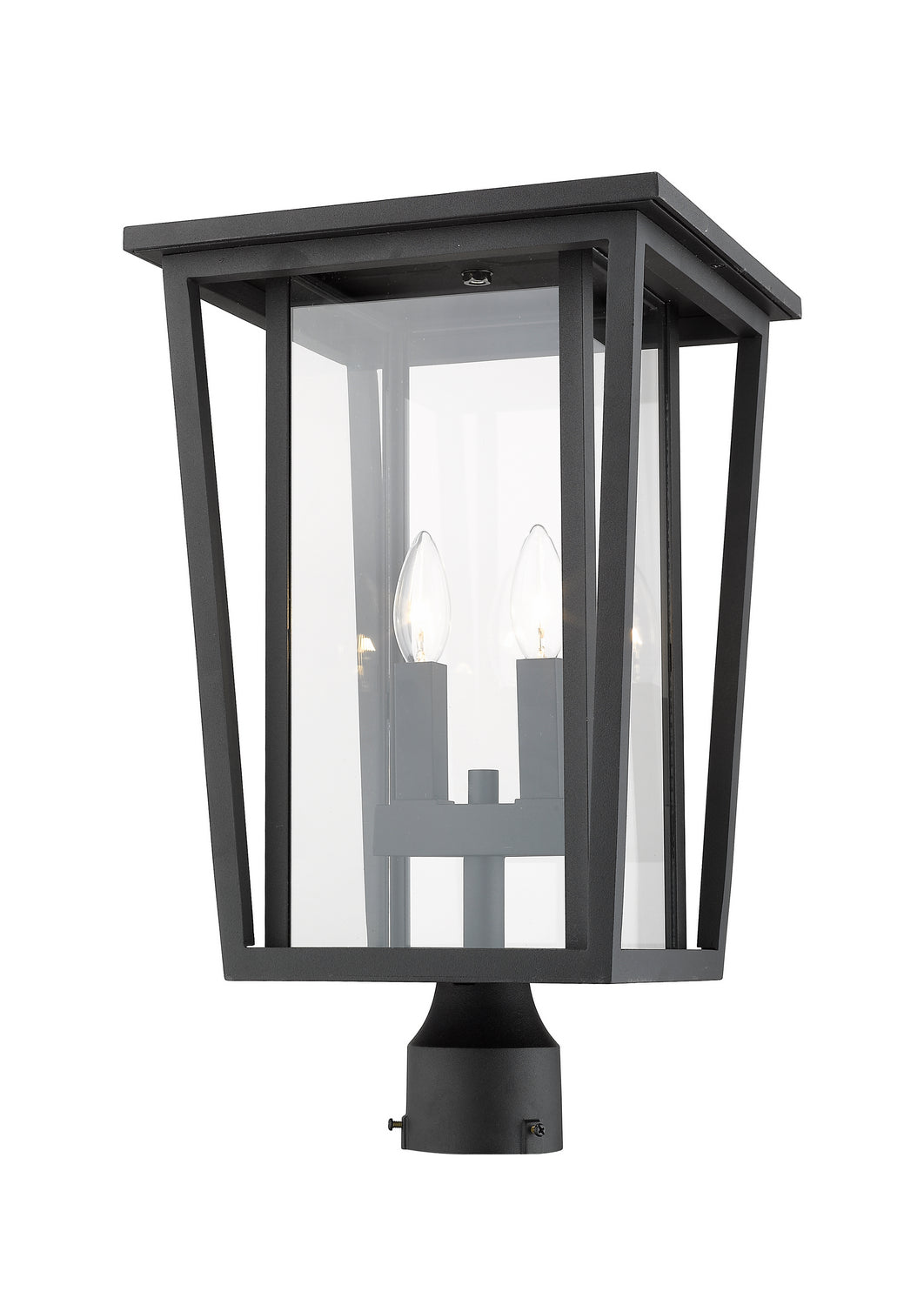 Z-Lite Lighting 571PHBR-BK  Seoul Outdoor Black