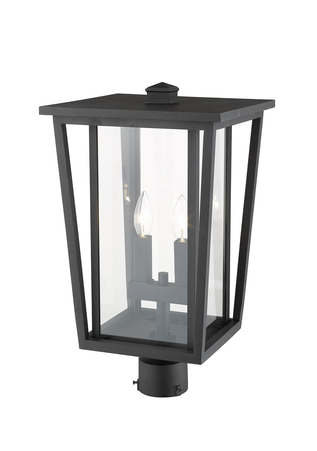 Z-Lite Lighting 571PHBR-BK  Seoul Outdoor Black