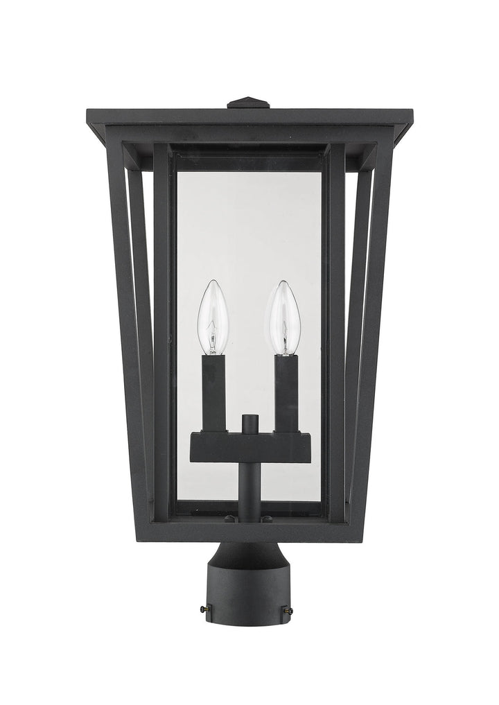 Z-Lite Lighting 571PHBR-BK  Seoul Outdoor Black