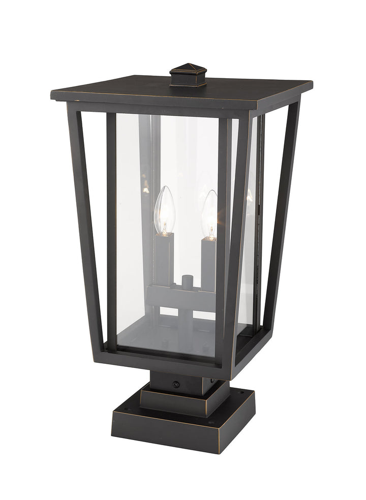 Z-Lite Lighting 571PHBS-SQPM-ORB  Seoul Outdoor Oil Rubbed Bronze