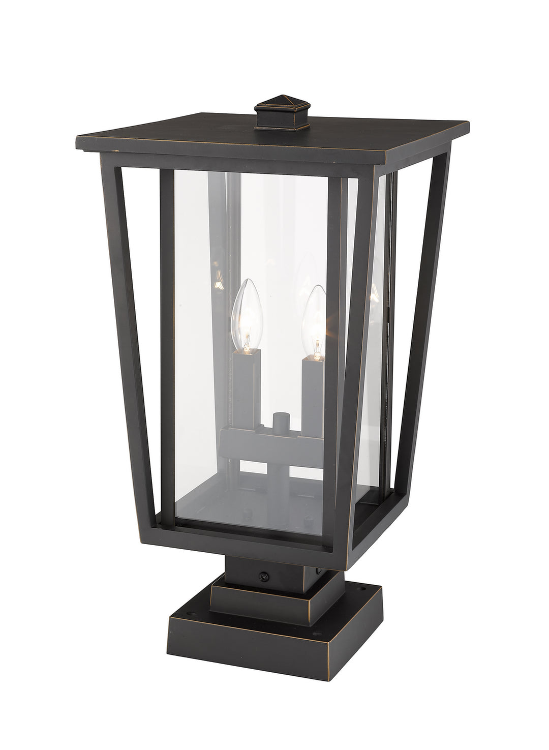 Z-Lite Lighting 571PHBS-SQPM-ORB  Seoul Outdoor Oil Rubbed Bronze