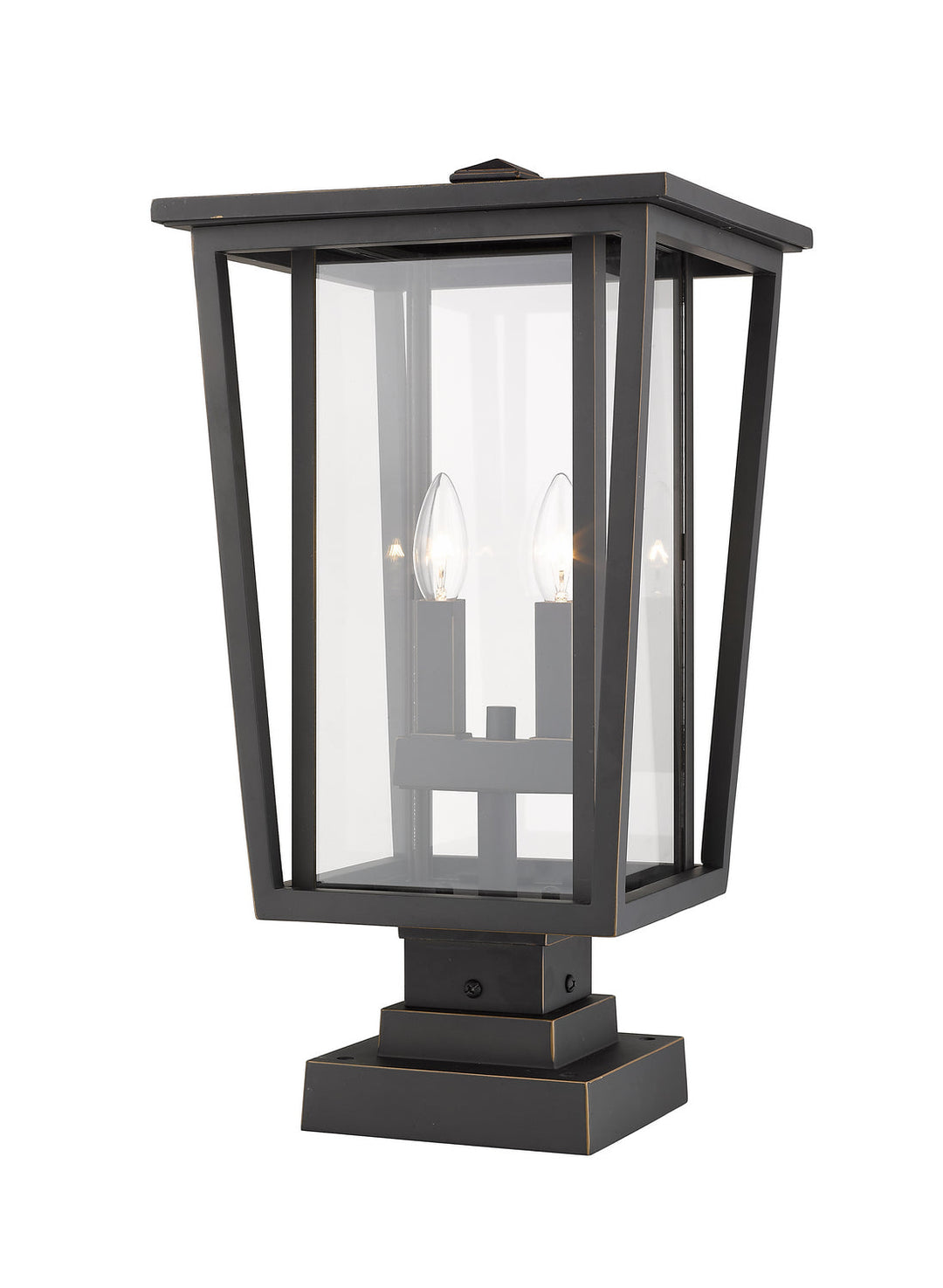 Z-Lite Lighting 571PHBS-SQPM-ORB  Seoul Outdoor Oil Rubbed Bronze