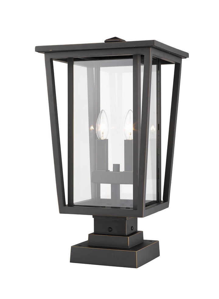 Z-Lite Lighting 571PHBS-SQPM-ORB  Seoul Outdoor Oil Rubbed Bronze
