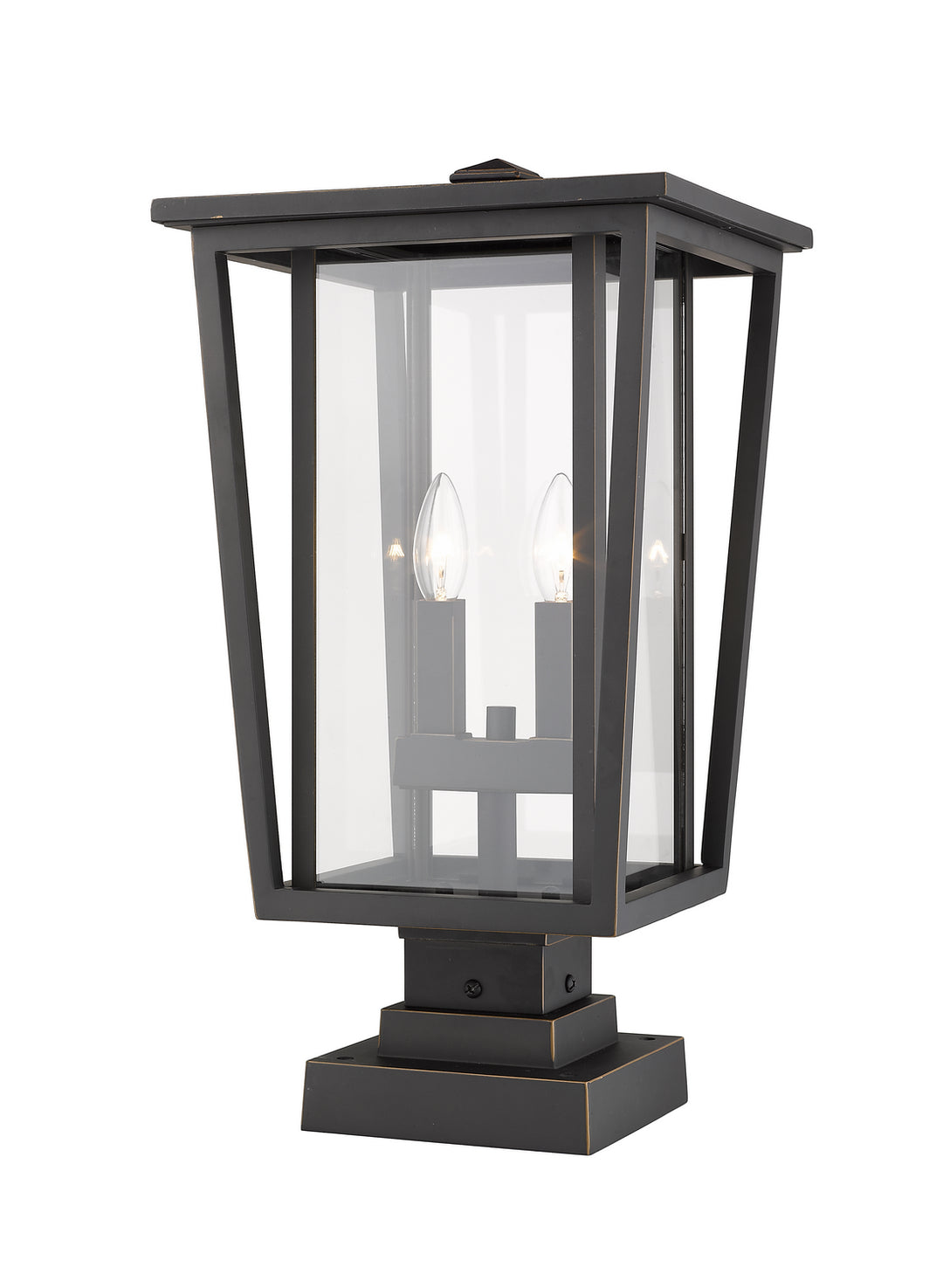 Z-Lite Lighting 571PHBS-SQPM-ORB  Seoul Outdoor Oil Rubbed Bronze