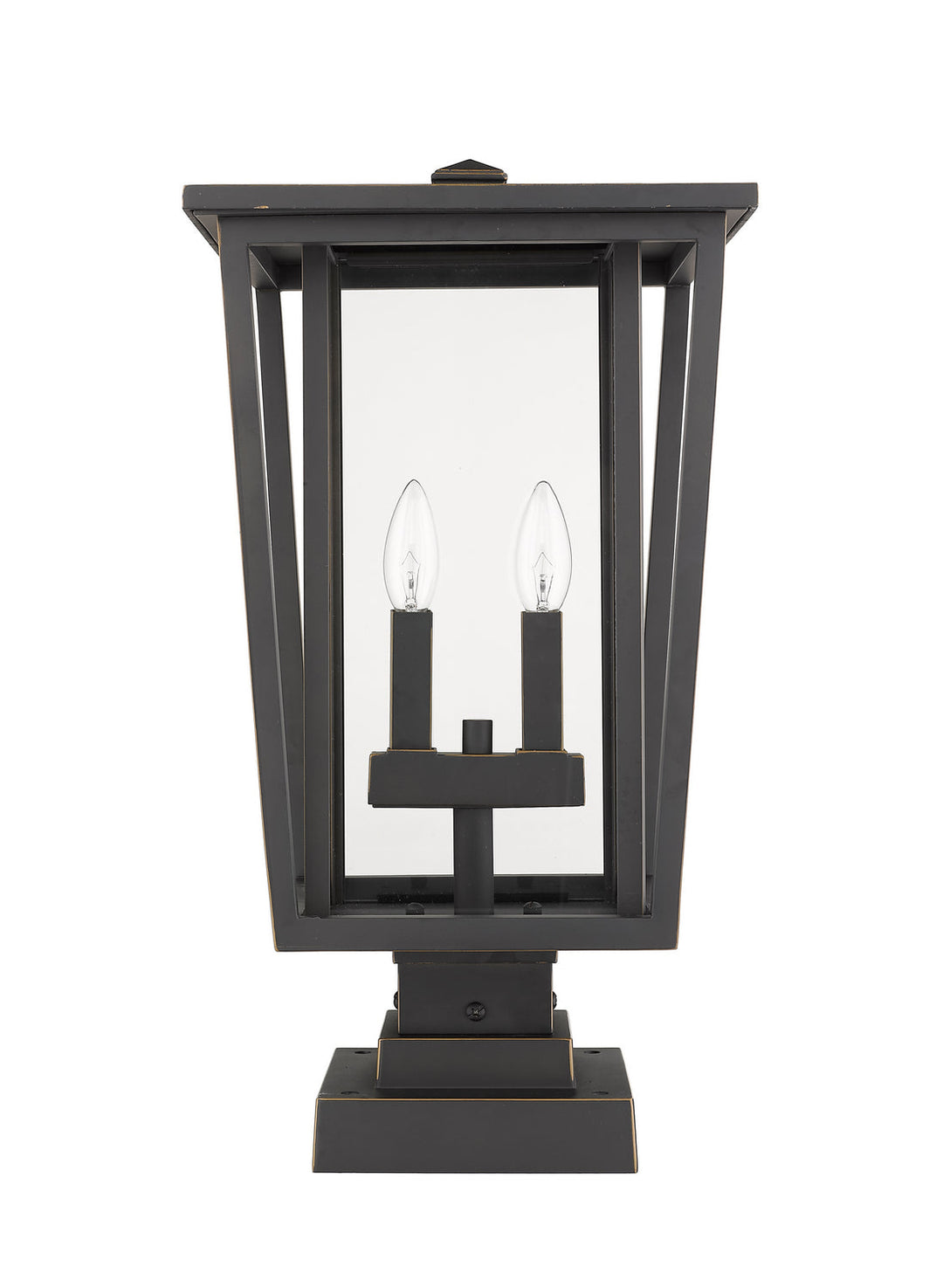 Z-Lite Lighting 571PHBS-SQPM-ORB  Seoul Outdoor Oil Rubbed Bronze