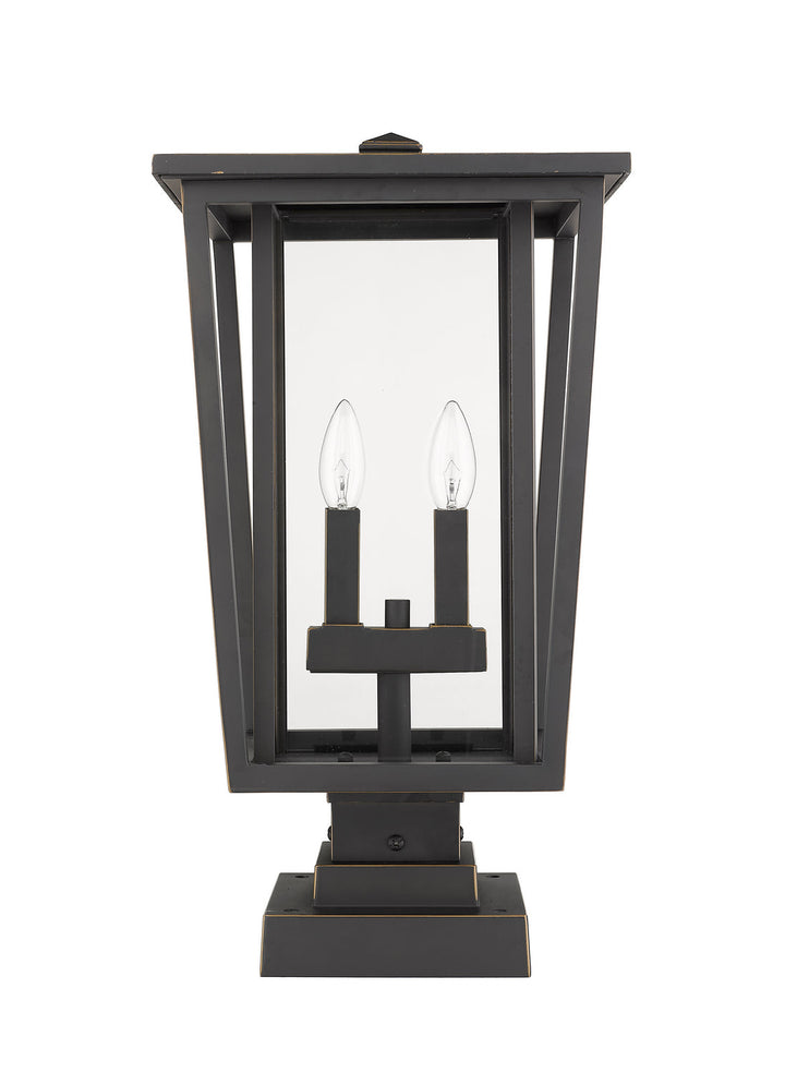 Z-Lite Lighting 571PHBS-SQPM-ORB  Seoul Outdoor Oil Rubbed Bronze
