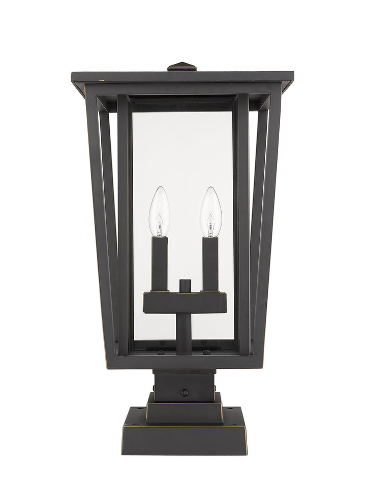 Z-Lite Lighting 571PHBS-SQPM-ORB  Seoul Outdoor Oil Rubbed Bronze
