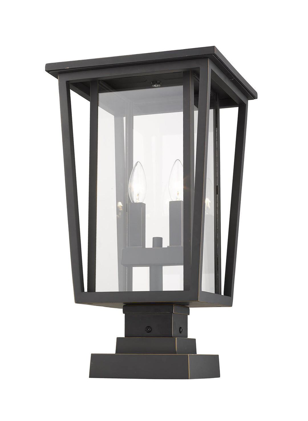 Z-Lite Lighting 571PHBS-SQPM-ORB  Seoul Outdoor Oil Rubbed Bronze