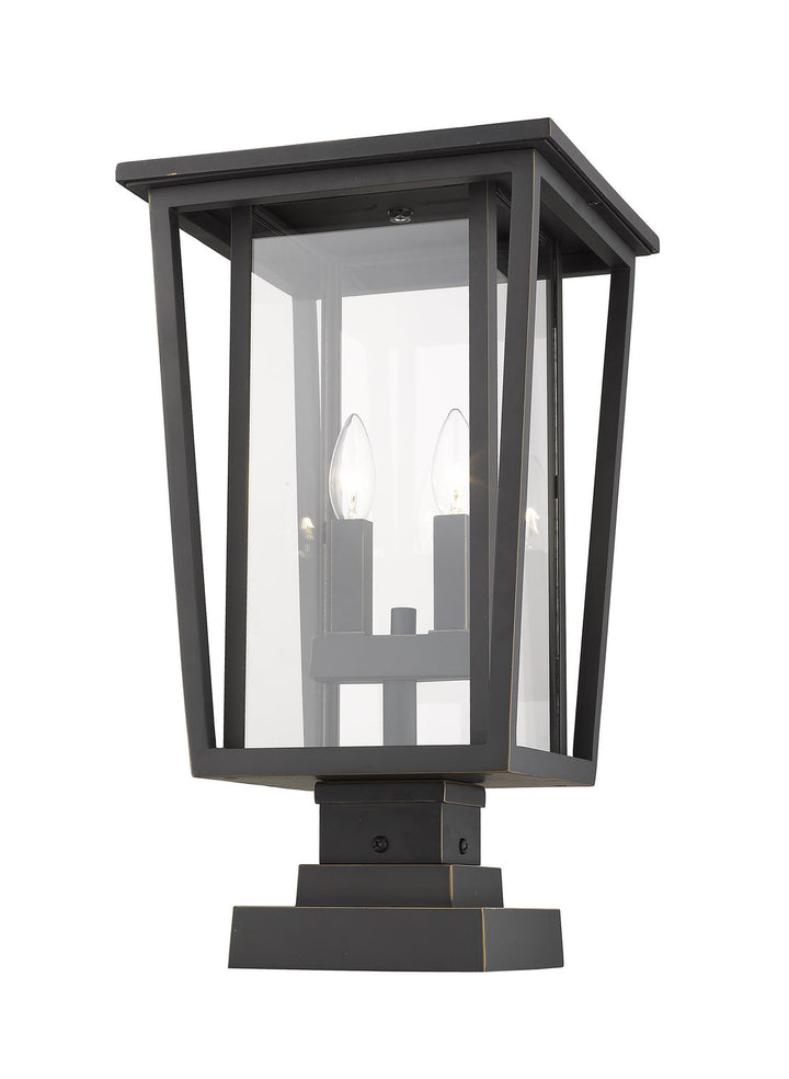 Z-Lite Lighting 571PHBS-SQPM-ORB  Seoul Outdoor Oil Rubbed Bronze