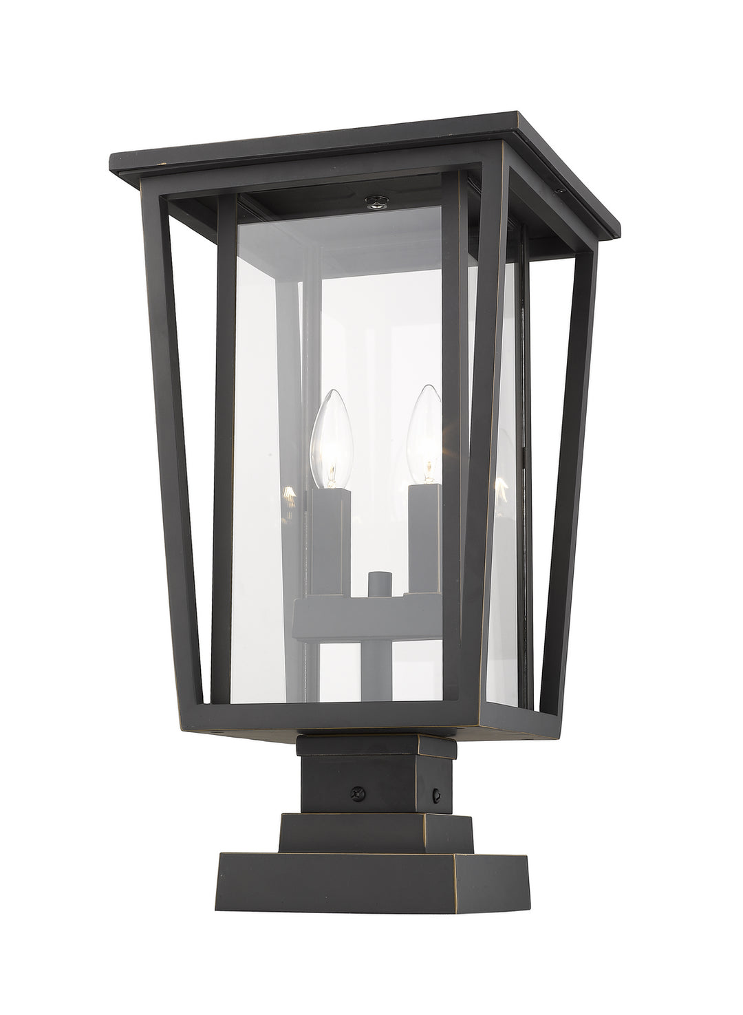 Z-Lite Lighting 571PHBS-SQPM-ORB  Seoul Outdoor Oil Rubbed Bronze
