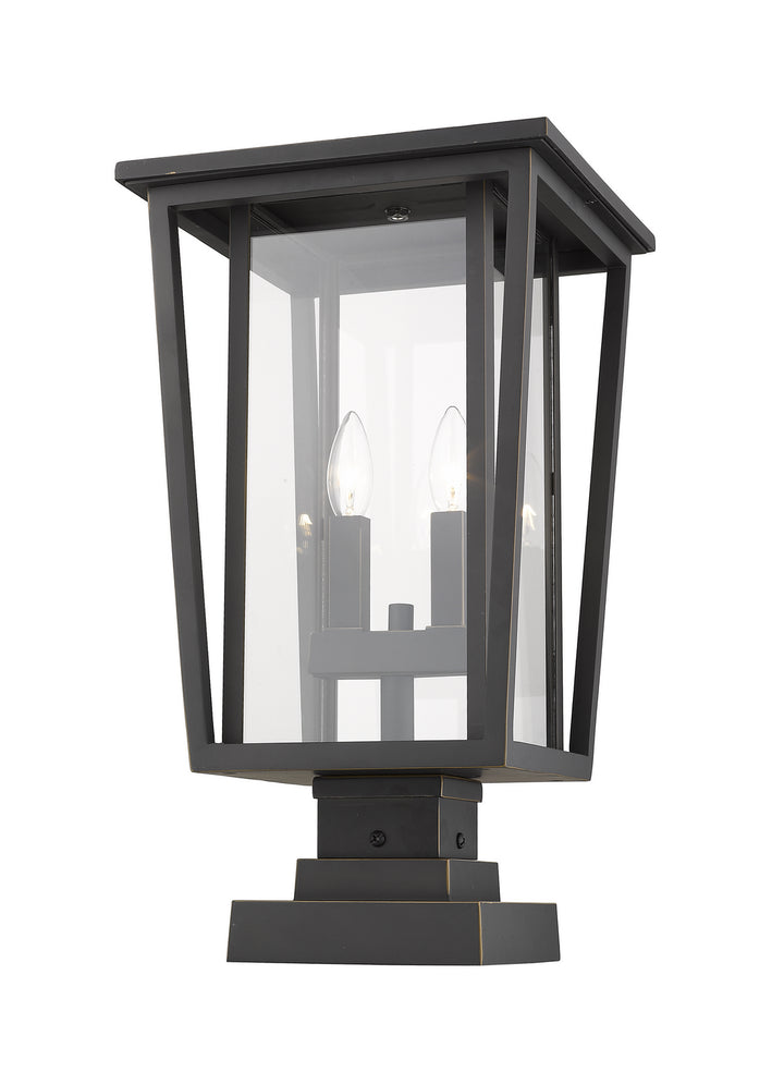 Z-Lite Lighting 571PHBS-SQPM-ORB  Seoul Outdoor Oil Rubbed Bronze