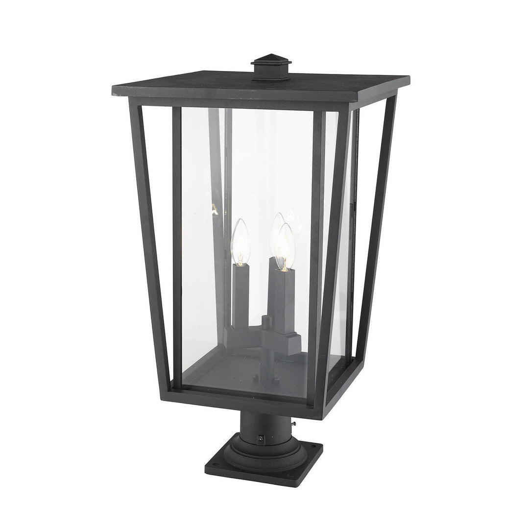 Z-Lite Lighting 571PHXLR-533PM-BK  Seoul Outdoor Black