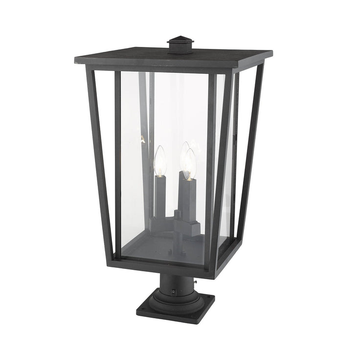 Z-Lite Lighting 571PHXLR-533PM-BK  Seoul Outdoor Black