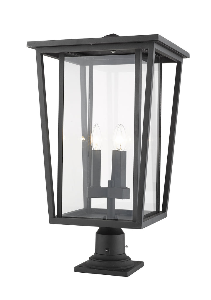 Z-Lite Lighting 571PHXLR-533PM-BK  Seoul Outdoor Black