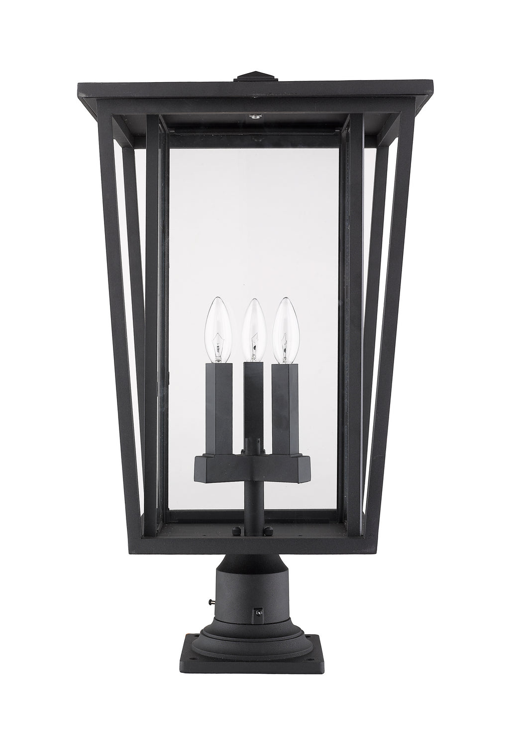 Z-Lite Lighting 571PHXLR-533PM-BK  Seoul Outdoor Black