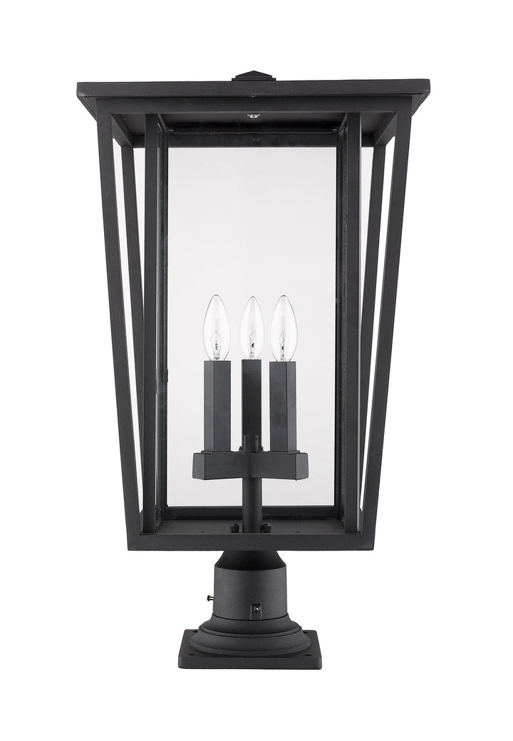 Z-Lite Lighting 571PHXLR-533PM-BK  Seoul Outdoor Black