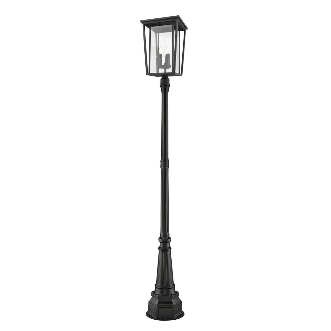 Z-Lite Lighting 571PHXLR-564P-BK  Seoul Outdoor Black
