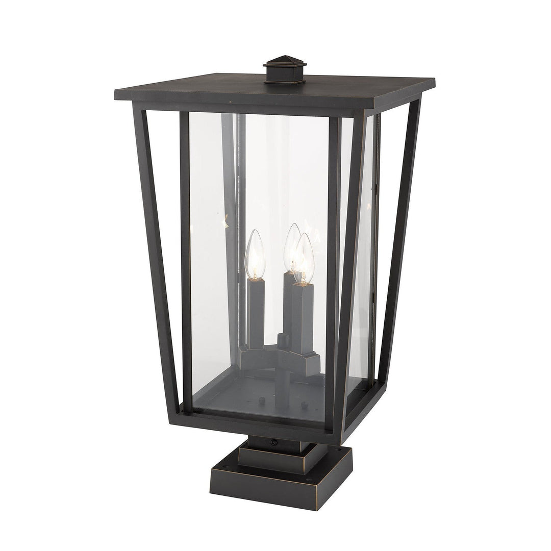 Z-Lite Lighting 571PHXLS-SQPM-ORB  Seoul Outdoor Oil Rubbed Bronze