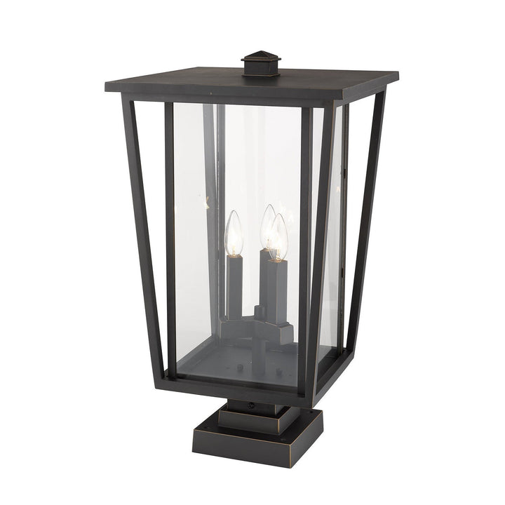 Z-Lite Lighting 571PHXLS-SQPM-ORB  Seoul Outdoor Oil Rubbed Bronze