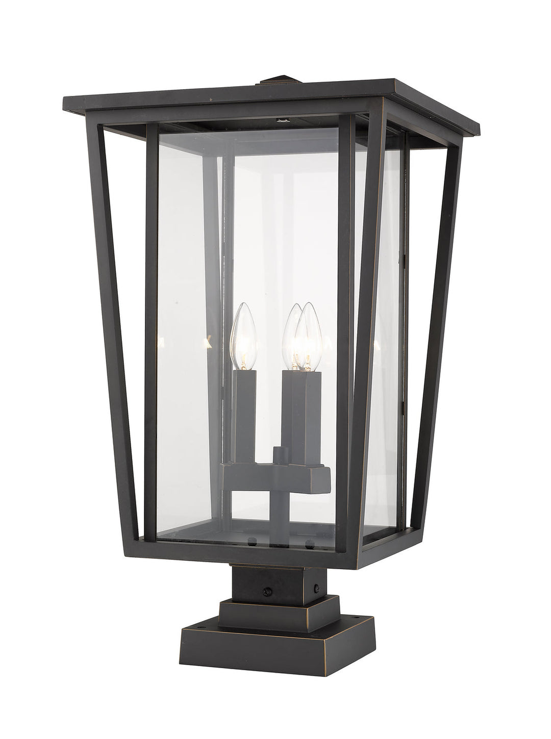 Z-Lite Lighting 571PHXLS-SQPM-ORB  Seoul Outdoor Oil Rubbed Bronze