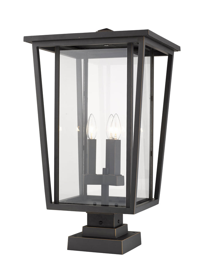 Z-Lite Lighting 571PHXLS-SQPM-ORB  Seoul Outdoor Oil Rubbed Bronze