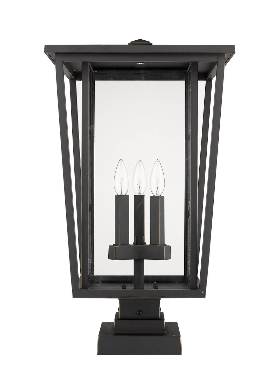 Z-Lite Lighting 571PHXLS-SQPM-ORB  Seoul Outdoor Oil Rubbed Bronze