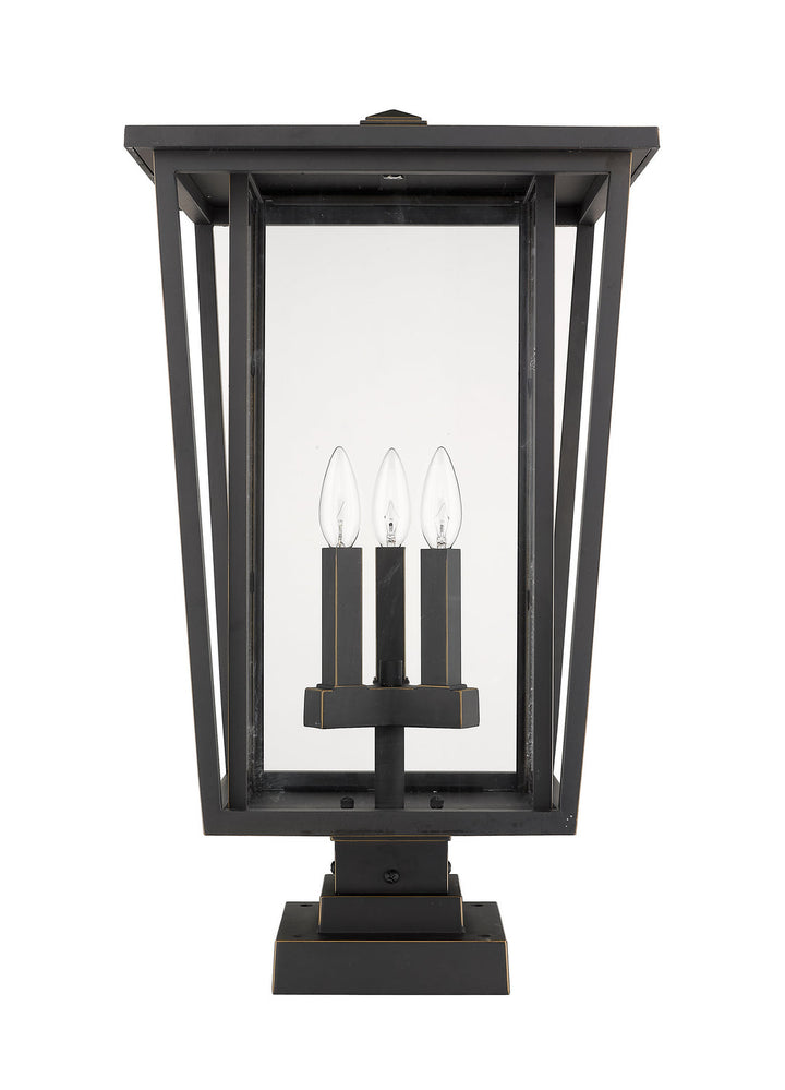 Z-Lite Lighting 571PHXLS-SQPM-ORB  Seoul Outdoor Oil Rubbed Bronze