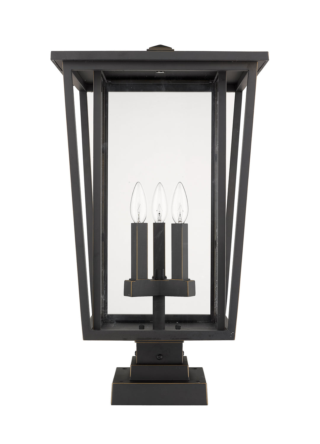 Z-Lite Lighting 571PHXLS-SQPM-ORB  Seoul Outdoor Oil Rubbed Bronze