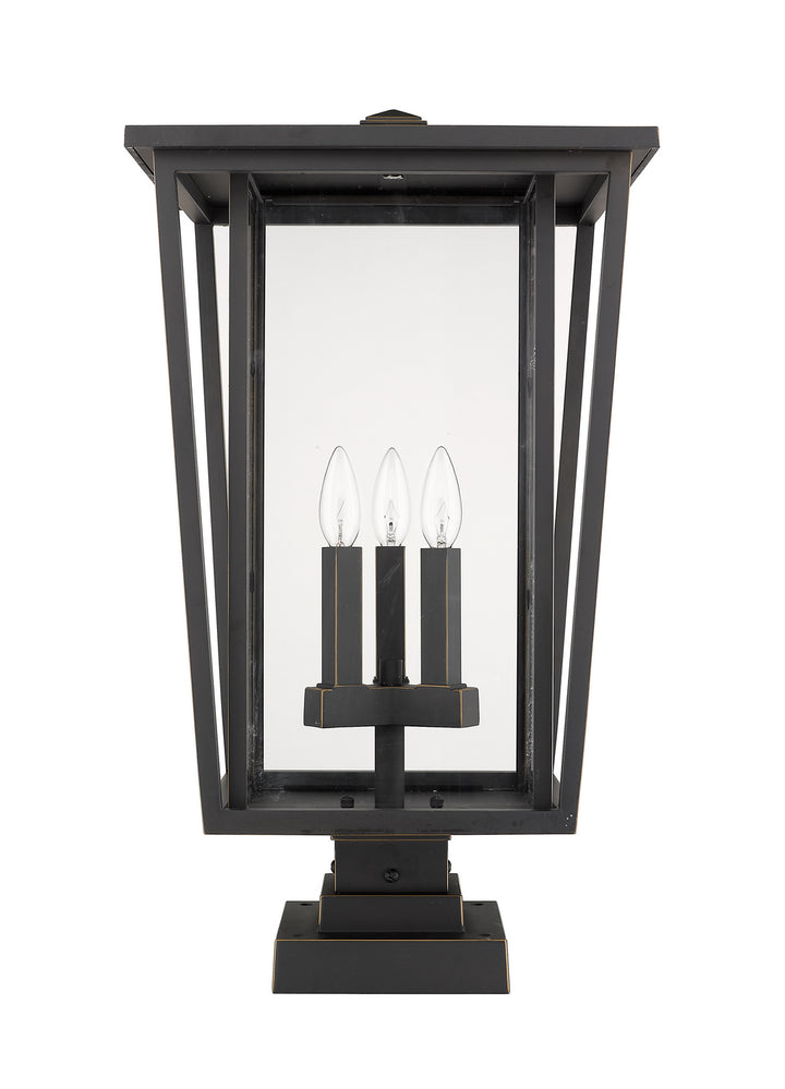 Z-Lite Lighting 571PHXLS-SQPM-ORB  Seoul Outdoor Oil Rubbed Bronze