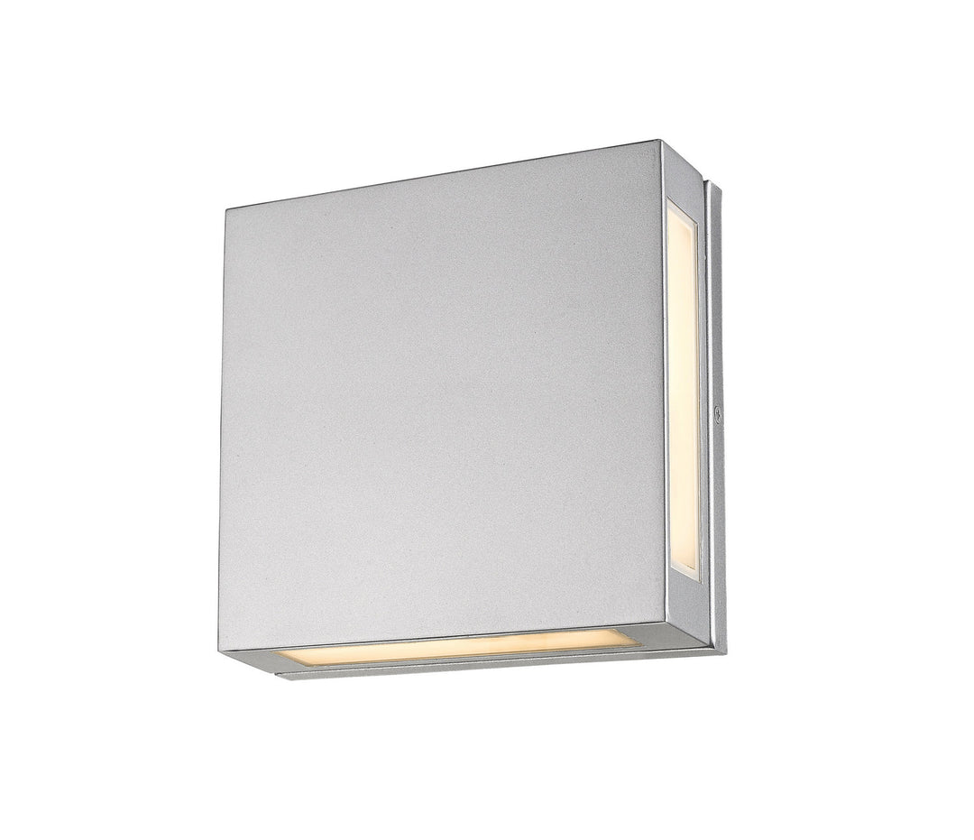 Z-Lite Lighting 572B-SL-LED Modern Quadrate Outdoor Silver